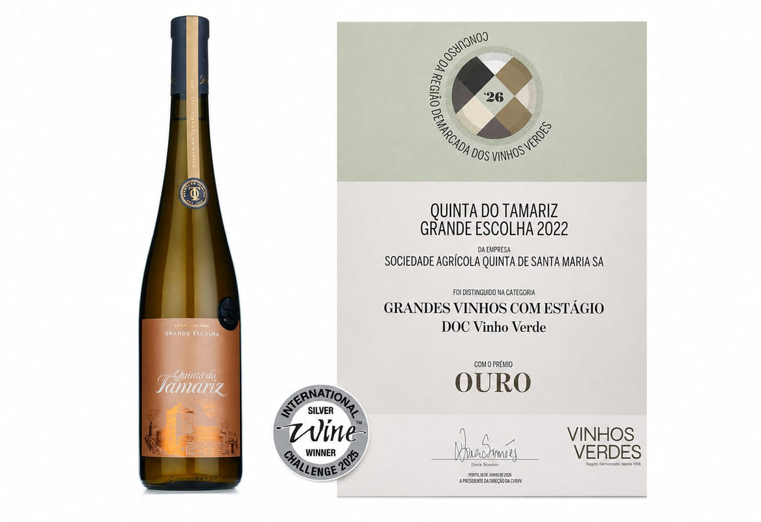 Quinta do Tamariz Awarded Gold and Silver at the 2026 Vinhos Verdes Competition